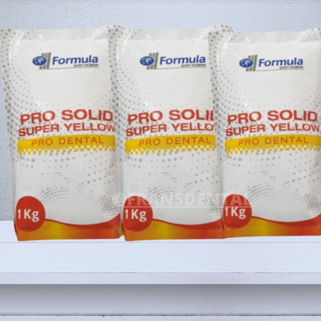 Jual Dental Stone Type 3 + Gips Stone Kuning Bahan Cetak Gigi Pro Base 1 Kg Shopee Indonesia
