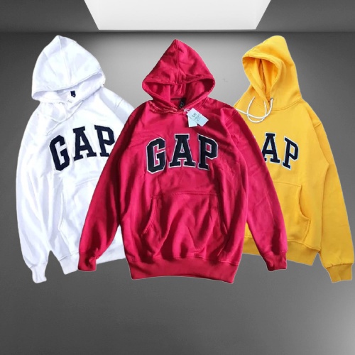 HOODIE GAP BORDIR PREMIUM UNISEX - HOODIE GAP DISTORO PREMIUM M L XL XXL