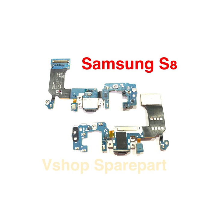 Flexibel Flexible Papan PCB Con TC Con Cas Konektor Charger Samsung S8 G950