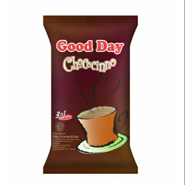 

Good day kopi instan chococino 10x20g
