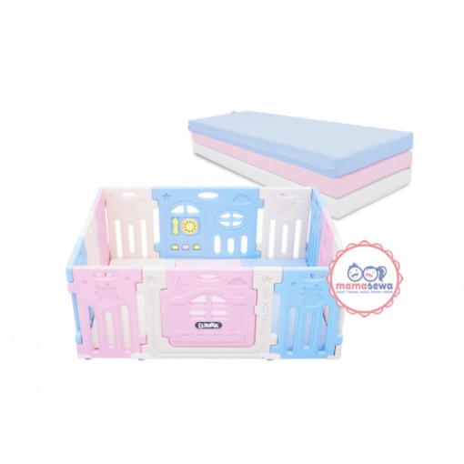 Play Fence Lumba 10+2 with Playmat by Mamasewa