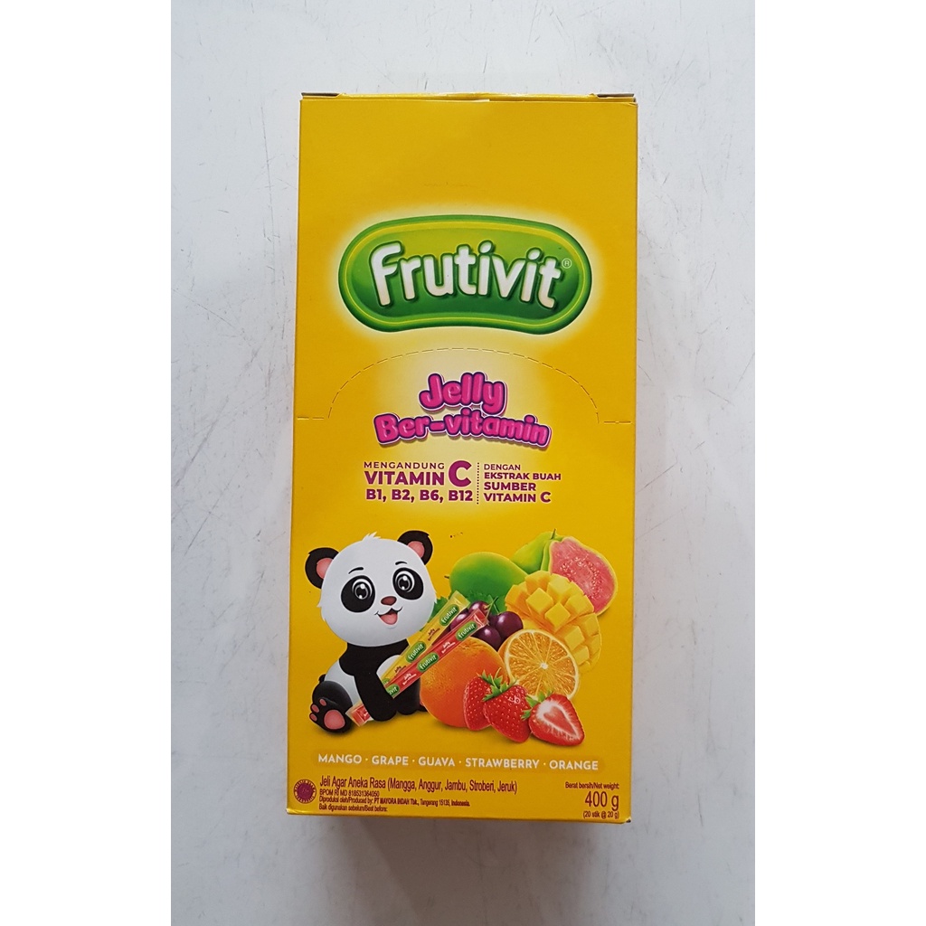 

RB FRUTIVIT JELLY BER-VITAMIN 20 gr - PACK