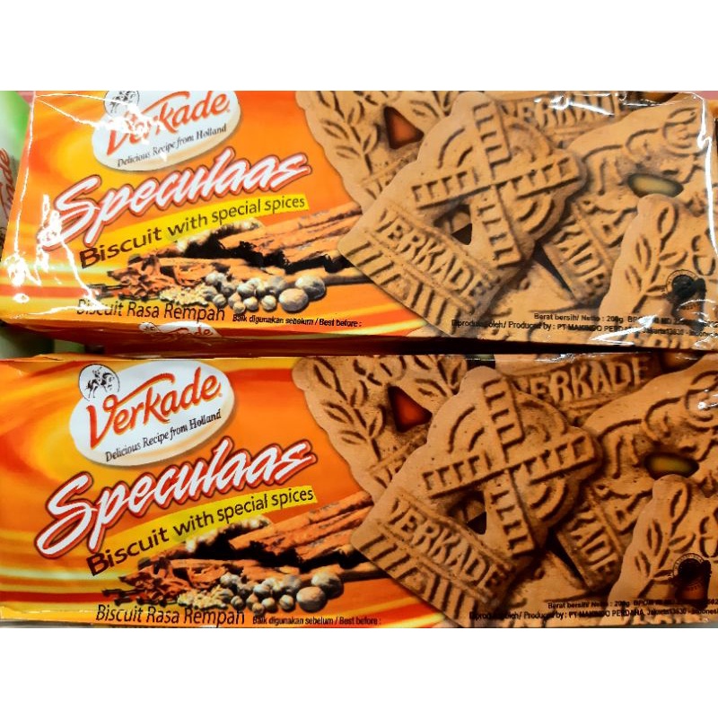 

Verkade Speculaas Biscuit Rempah 200gr