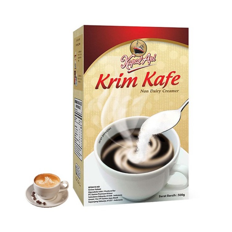 

Kapal Api Krim Kafe Non Dairy Creamer 1 Box 500gr