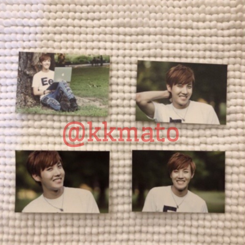 BTS - OFFICIAL RARE LIMITED PHOTOCARD SET JHOPE (2ND MUSTER)