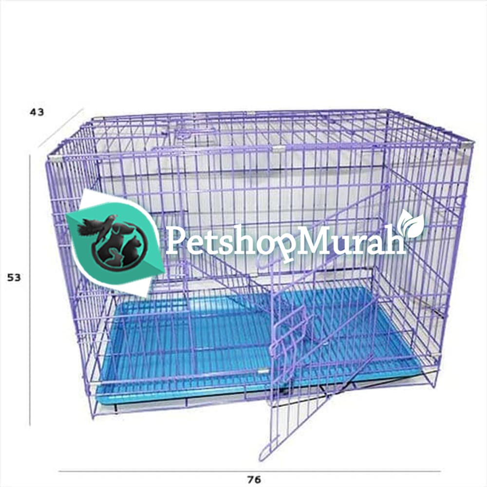 Kandang Kucing - Anjing C032 - Kandang Lipat - Kandang Hewan Tingkat