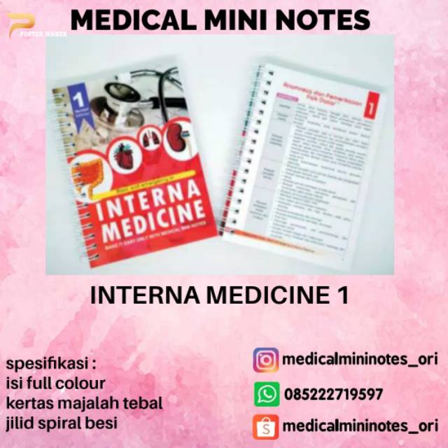 

Medical mini notes MMN interna medicine 1
