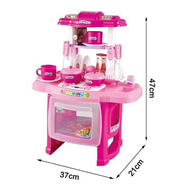 Tma / Mainan Anak Kitchen Set / Mainan Anak Masak-Masak Lengkap Accs 24pcs