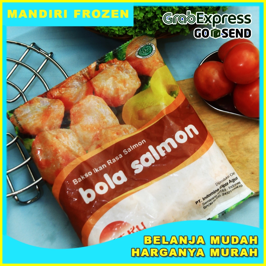 

MINAKU Bola Salmon 500gr - Makanan Beku Murah