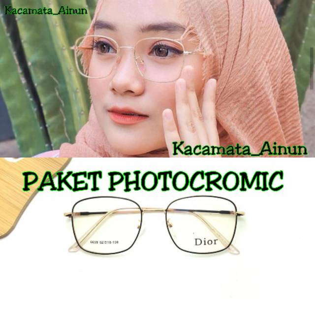 KACAMATA PHOTOCROMIC 110ribu  DR 6639 TRENDY BISA TERMURAH COD