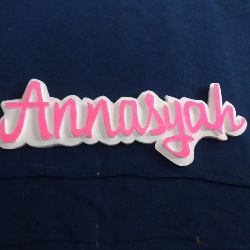 

Papan nama styrofoam