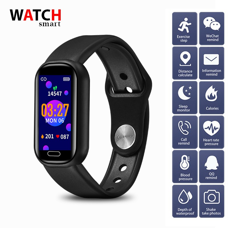 SMARTWATCH Y16 Jam Tangan Pria Wanita Digital Smartwatch Bluetooth Heart Rate Sport WATCHKITE WKOS