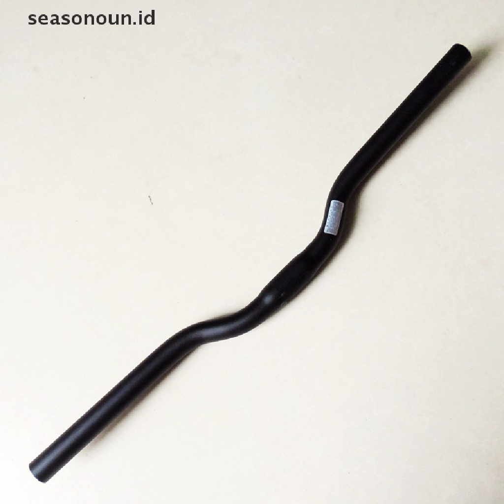 【seasonoun】 Swallow Shaped MTB Mountain Fold Bike Matte Black Bicycle Handlebar 25.4*620mm .