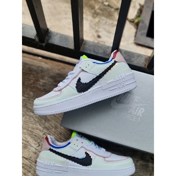 Sepatu • Cewe Airfrc 1 3D UNC Kualitas Import