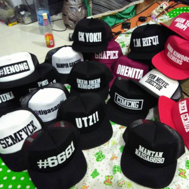 SABLON TOPI SATUAN/GROSIR