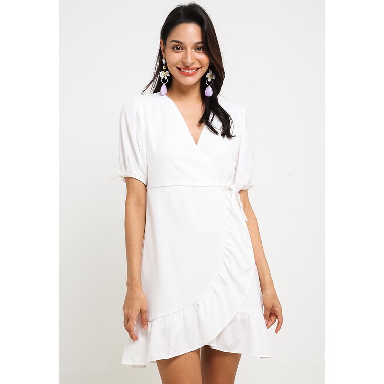 Seven Level - Ariana Dress - Putih