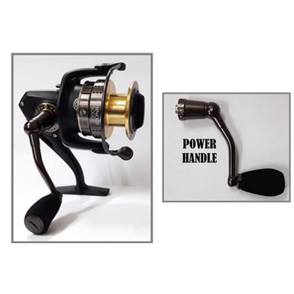Sasame Shinobi Fishing Reel Spinning Power Handle Kerekan Gulungan Pancing