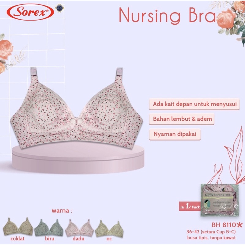 Bra BH Menyusui Maternity Bra SOREX 8110