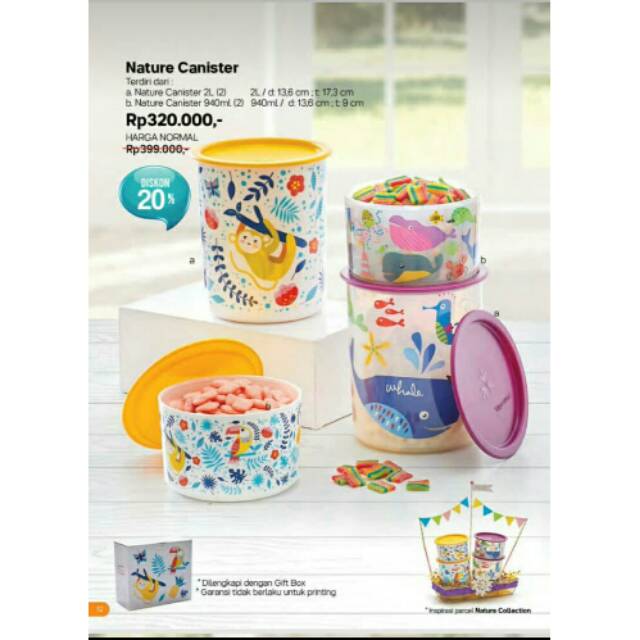 Nature Canister Tupperware