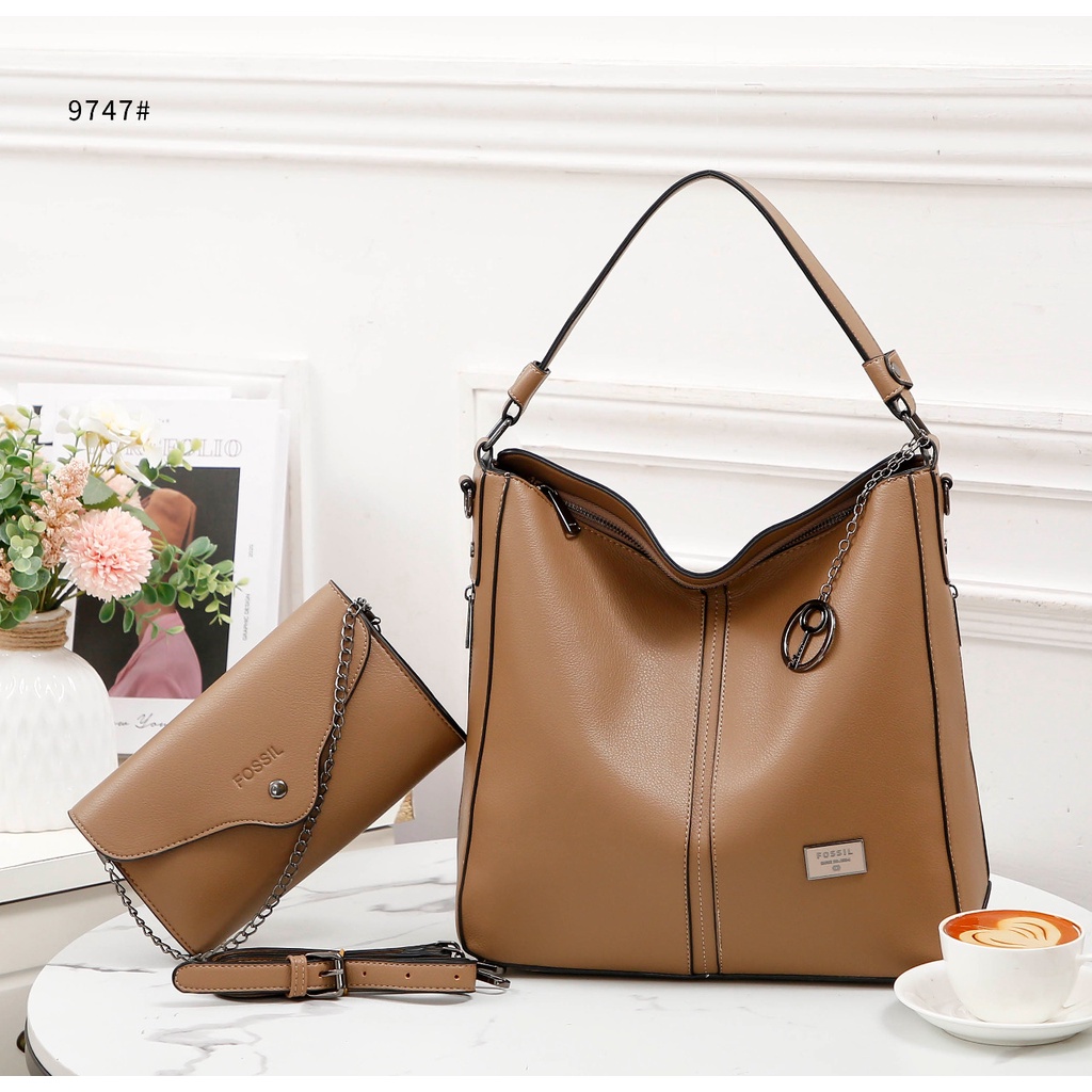 Tas Leather With SlingBag Hobo Shoulder Bag #9747