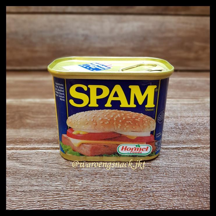 

Diskon Spam Classic Usa | Luncheon Meat Non Halal | Snack Import Makanan Instan Kaleng