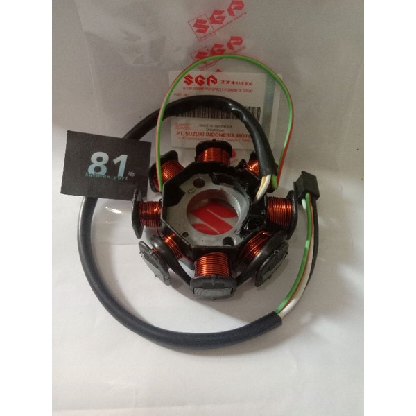 SEPUL STATOR ASSY SATU SET SUZUKI SATRIA 2 TAK 120