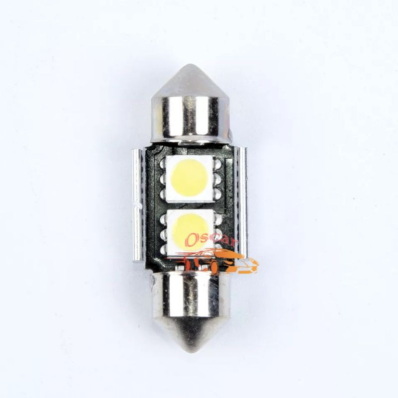 Lampu LED Plafon Kabin Cabin Feston Feeston 31mm 36mm 3 Mata  Mobil 31 36 MM Pintu Door Kolong