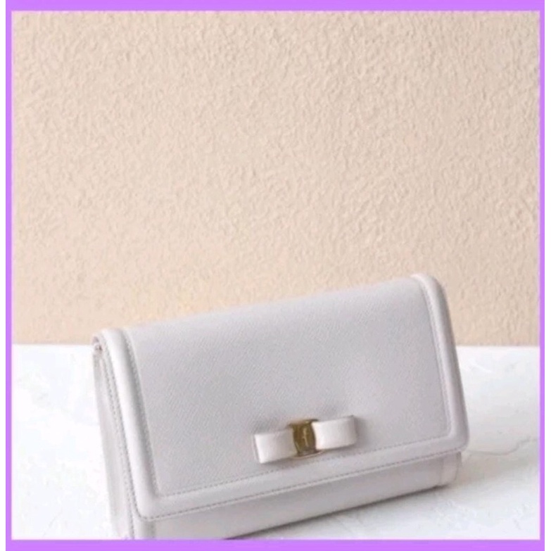 Dompet wanita salvator ferragamo SF miss vara jasmine
