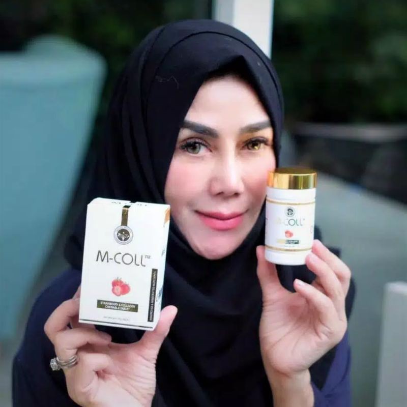 ORIGINAL M coll Collagen Candy / MEMUTIHKAN WAJAH DAN BADAN  ALAMI DAN CEPAT / SUPLEMEN ANTI AGING