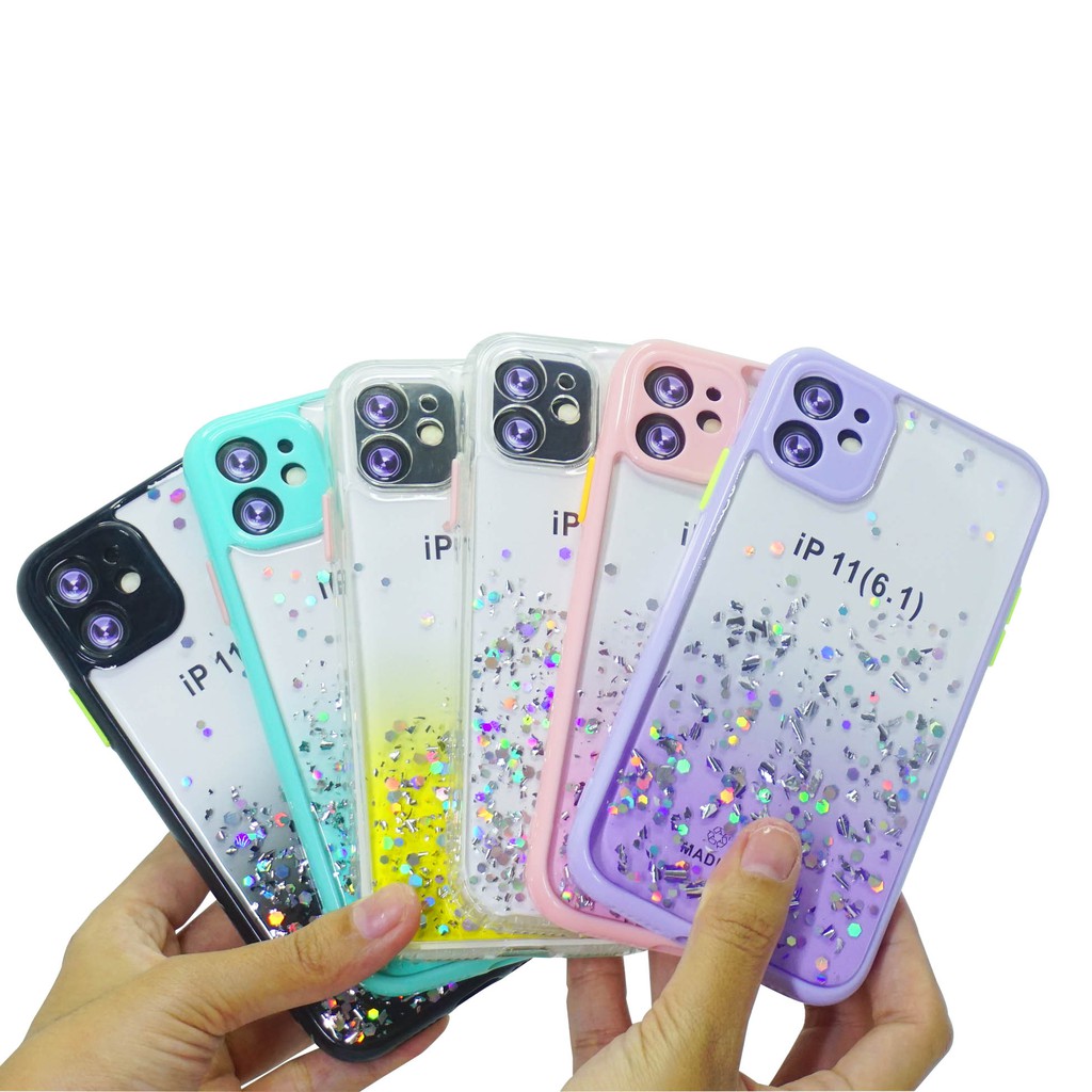 GoodCase - Case iPh 13 Mini 5.4 | 13 6.1 | 13 Pro 6.1 | 13 Pro Max 6.7 Dove Candy Glitter