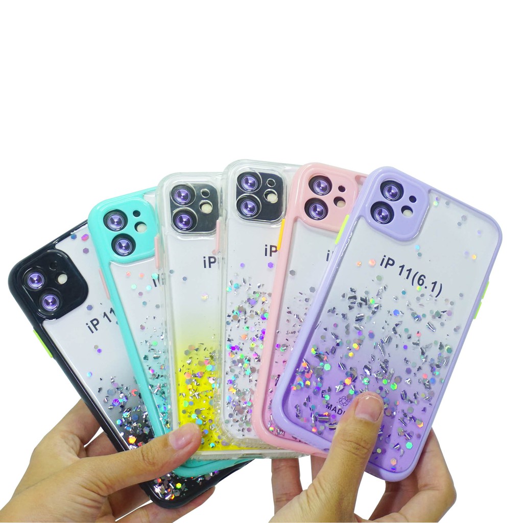 GoodCase - Case iPh 13 Mini 5.4 | 13 6.1 | 13 Pro 6.1 | 13 Pro Max 6.7 Dove Candy Glitter