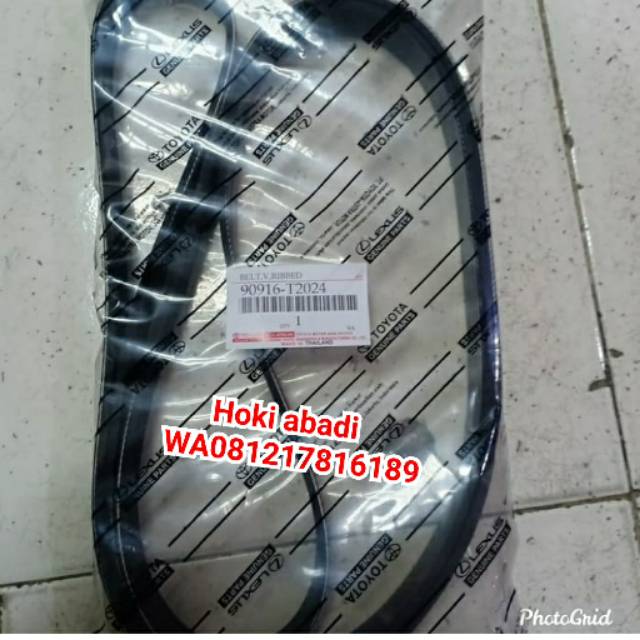 Fanbelt atau tali kipas innova bensin 7pk2300 (2005-2014)ori