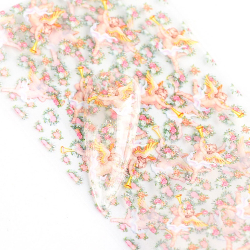 Siy Stiker Kuku Holografik Untuk Nail Art