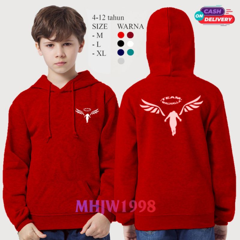 jaket anak tokyo revengers valhalla/hoodie anak tokyo revengers valhala/sweater anak tokyo revengers