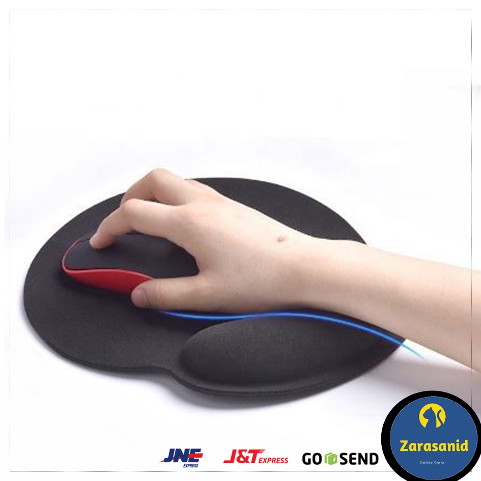 Mousepad Ergonomik Dengan Bantal Pergelangan Alas Mouse Pad Anti Slip Bagus