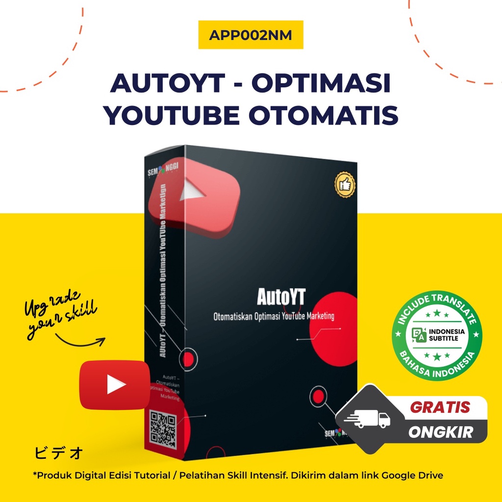 AUTOYT - Tools Automisasi YouTube Marketing Software Optimasi Youtube Marketing Autoyt Upload Video 