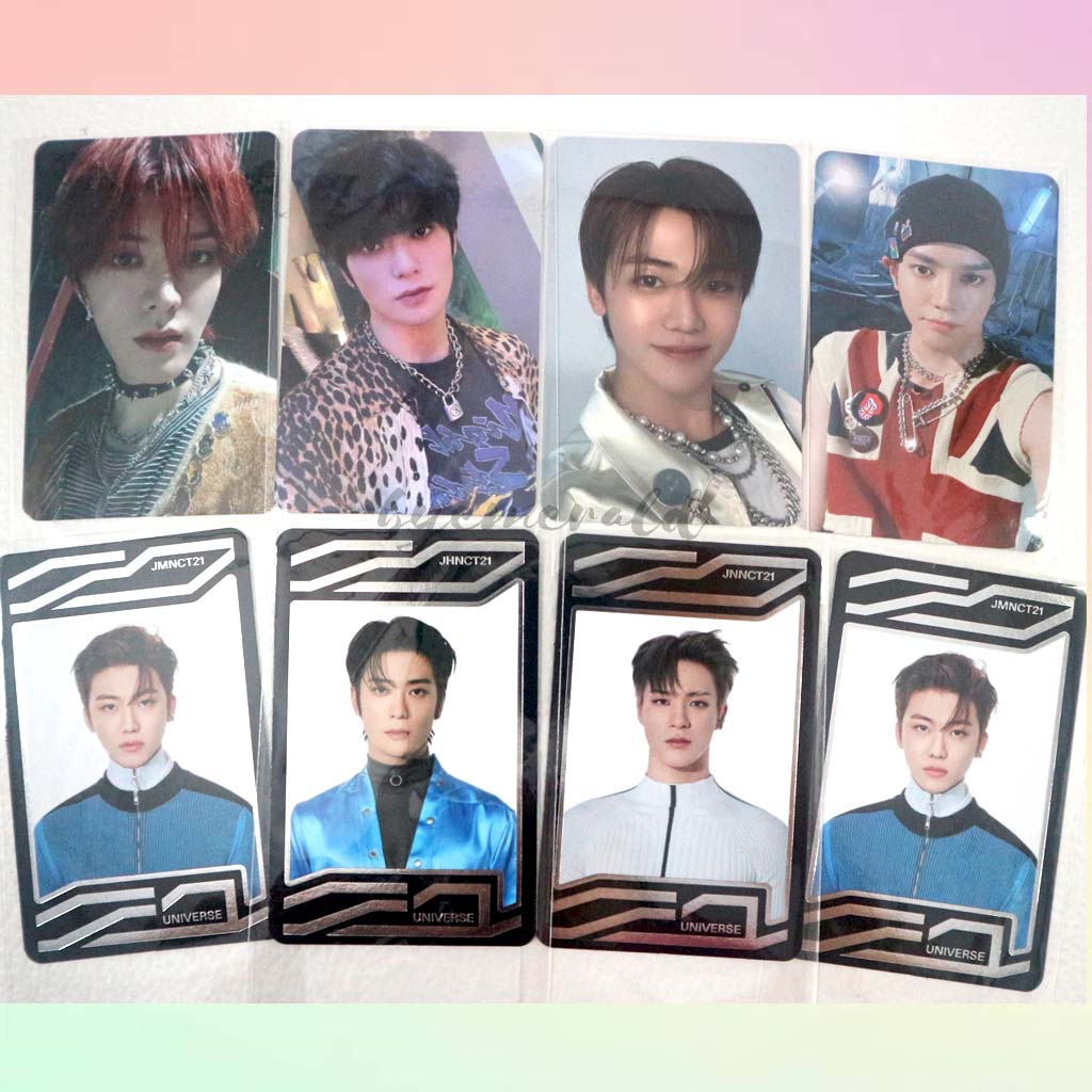 PC NCT 2021 Universe Jaehyun Taeyong Yuta Jeno Card Jaemin Mark Fanparty Fan Party 2018 Spring - AR 