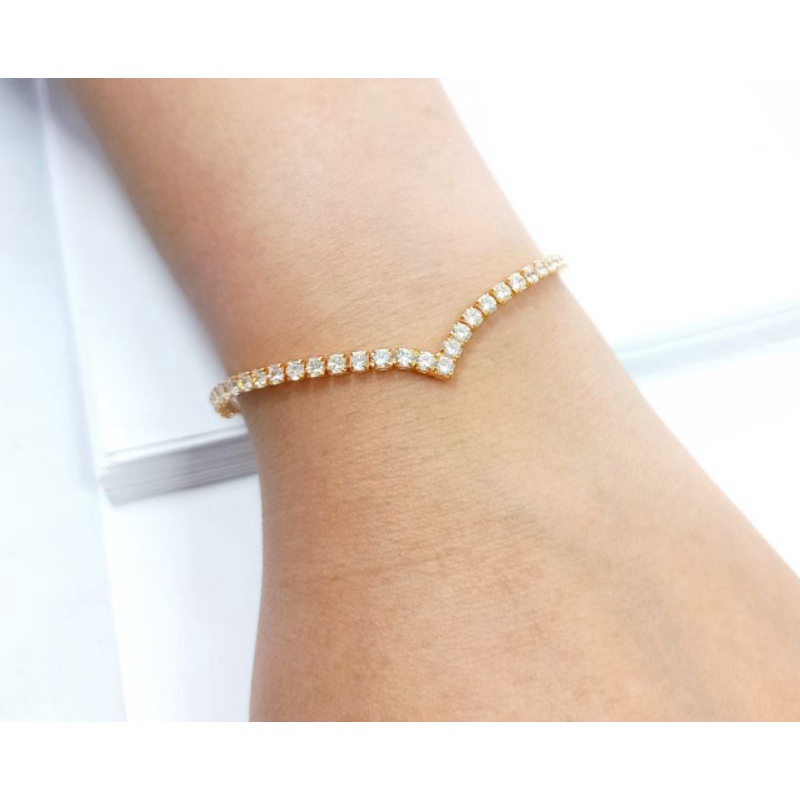 Gelang tangan Fuji Aurel permata