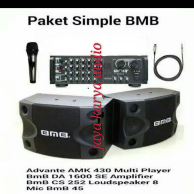 Paket soundsystem karaoke BMB