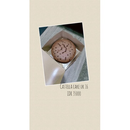 

Castella cake 16cm
