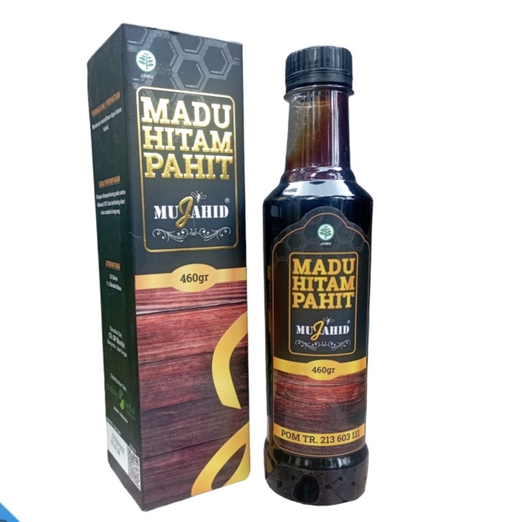 

Madu Mujahid Hitam Super 460 Gram KEMASAN TERBARU Original