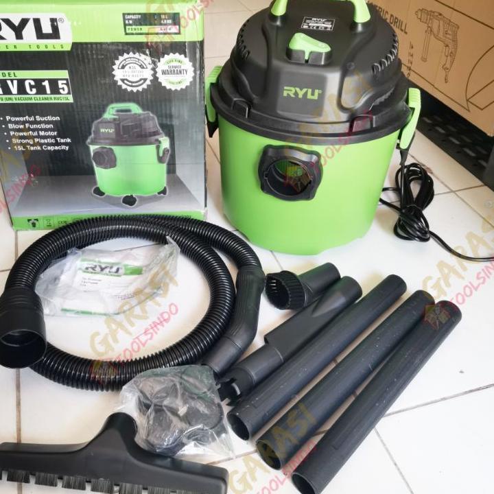 Tren Kekinian.. mesin vacuum cleaner RYU RVC 15 wet and dry mesin vacum cleaner ryu basah kering blo