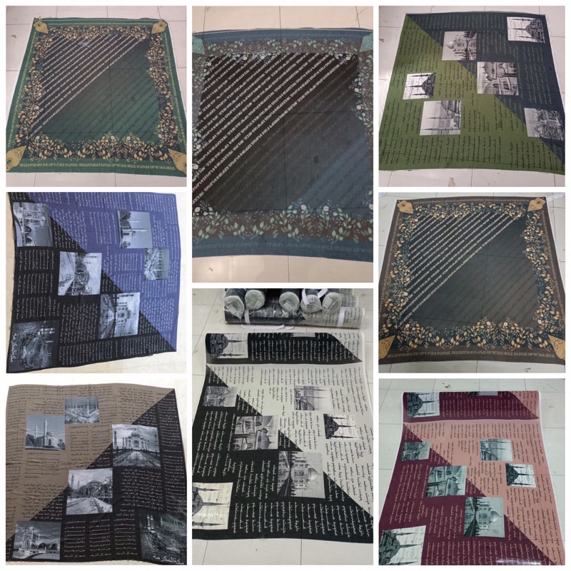 Hijab Koran Arab Jumbo/Aksara Jawa Jumbo(READY)