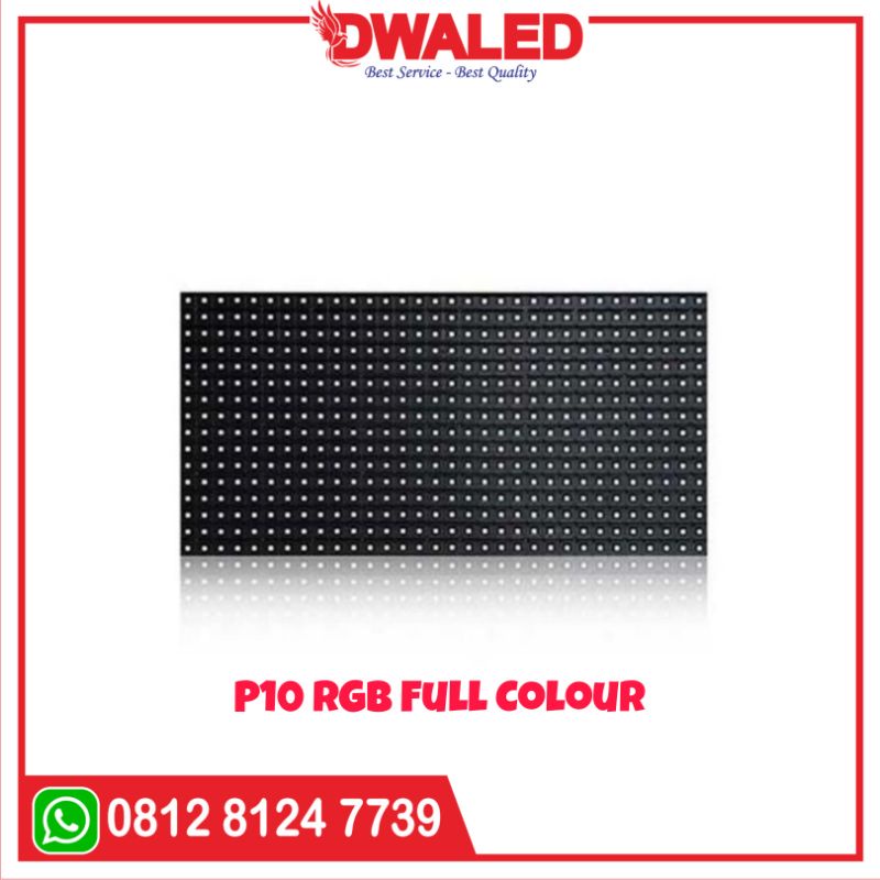 Panel Module Modul LED P10 Running Text SMD RGB Outdoor