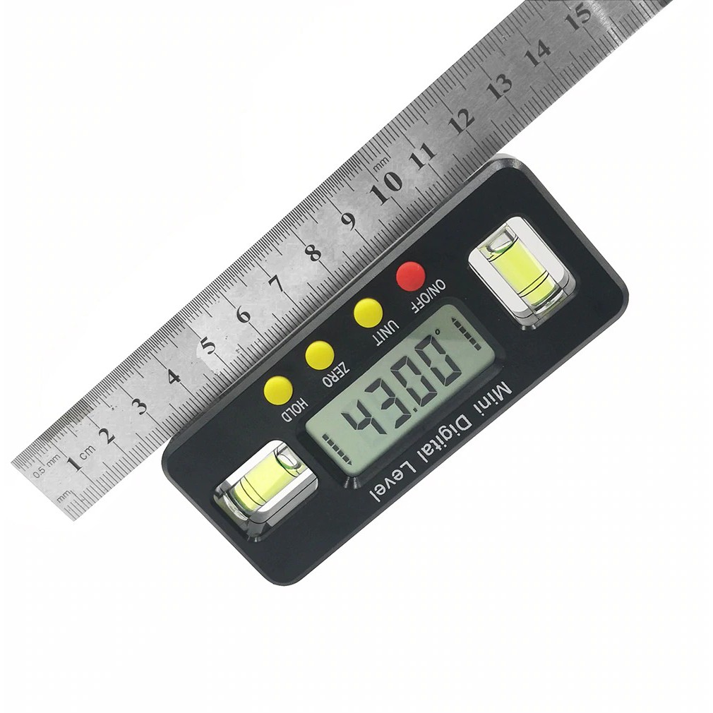 Mini Digital Protractor Angle Inclinometer Level Magnetic 100mm 360derajat