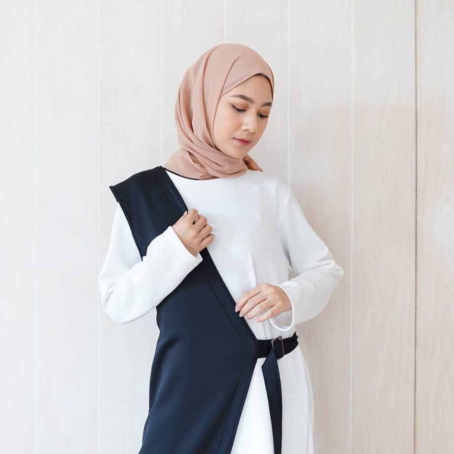 BEFAST - ZEC ROMPI MINAMI / Danisa Long Vest / Rompi Tali / Tunik Muslimah / Tunik Polos Kekinian / Tunik Terbaru 2021