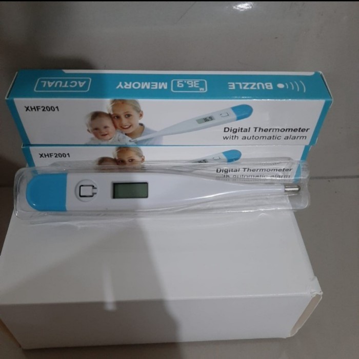 TokoPapin Termometer Digital Bayi Thermometer Pengukur Suhu Ketiak Anak Bayi