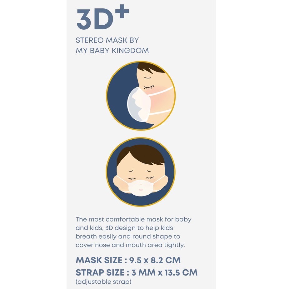 My Baby Kingdom Masker 3D+ KF94