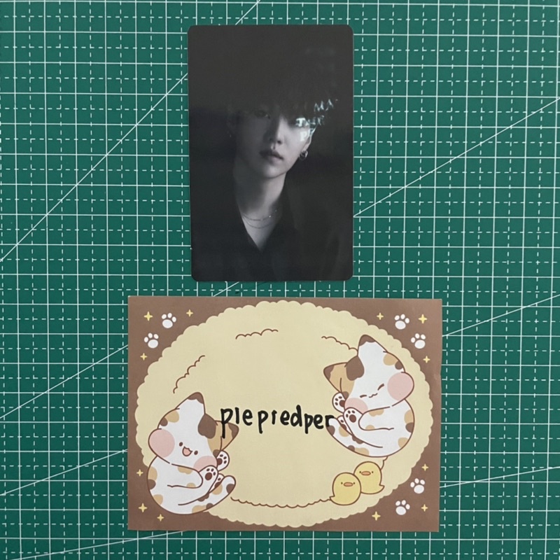 [BOOKED] bts suga yoongi holo mcb mots on:e concept photobook book photocard pc map of the soul