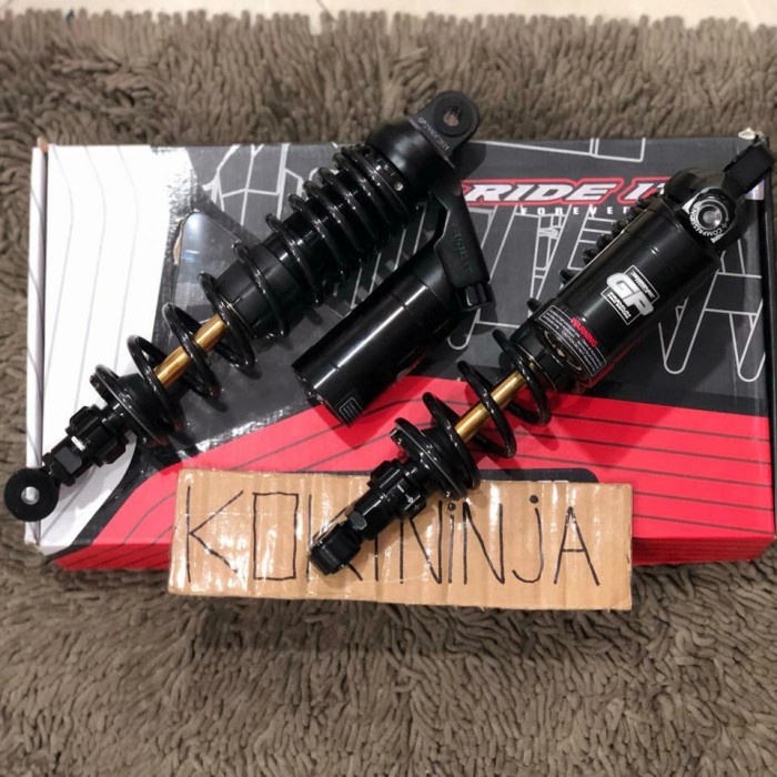 shock ride it gp premium black series bebek 340 mm as gold cnc double